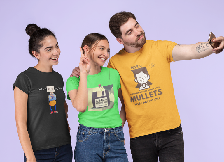 five of our colorful designs